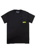 RONIX - MEGACORP - Pocket T-Shirt (2024) - Black / Yellow