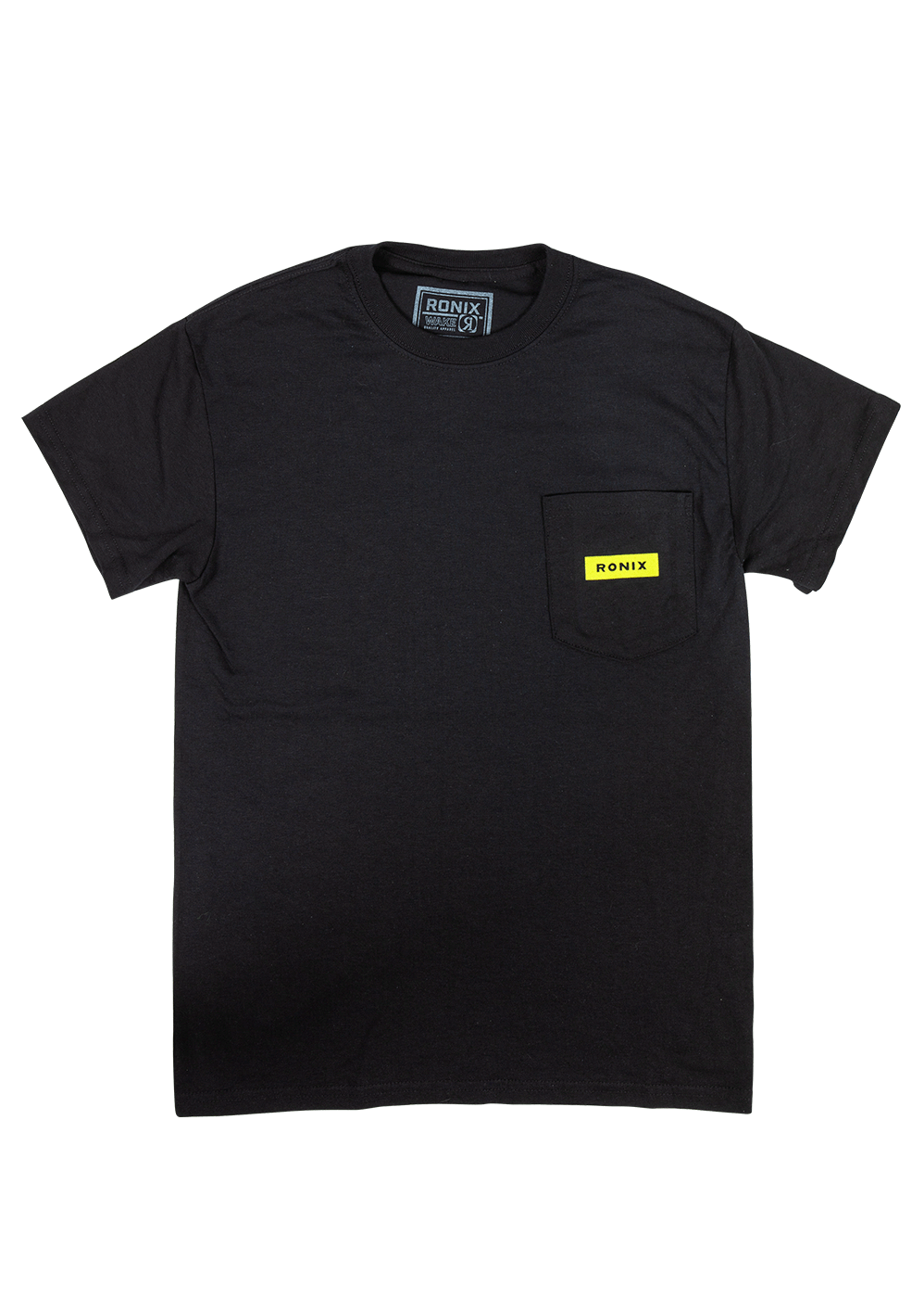 RONIX - MEGACORP - Pocket T-Shirt (2024) - Black / Yellow