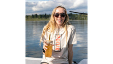 Load image into Gallery viewer, RONIX - Women&#39;s Lake - T-Shirt (2024) - Oatmeal / Neon Pink
