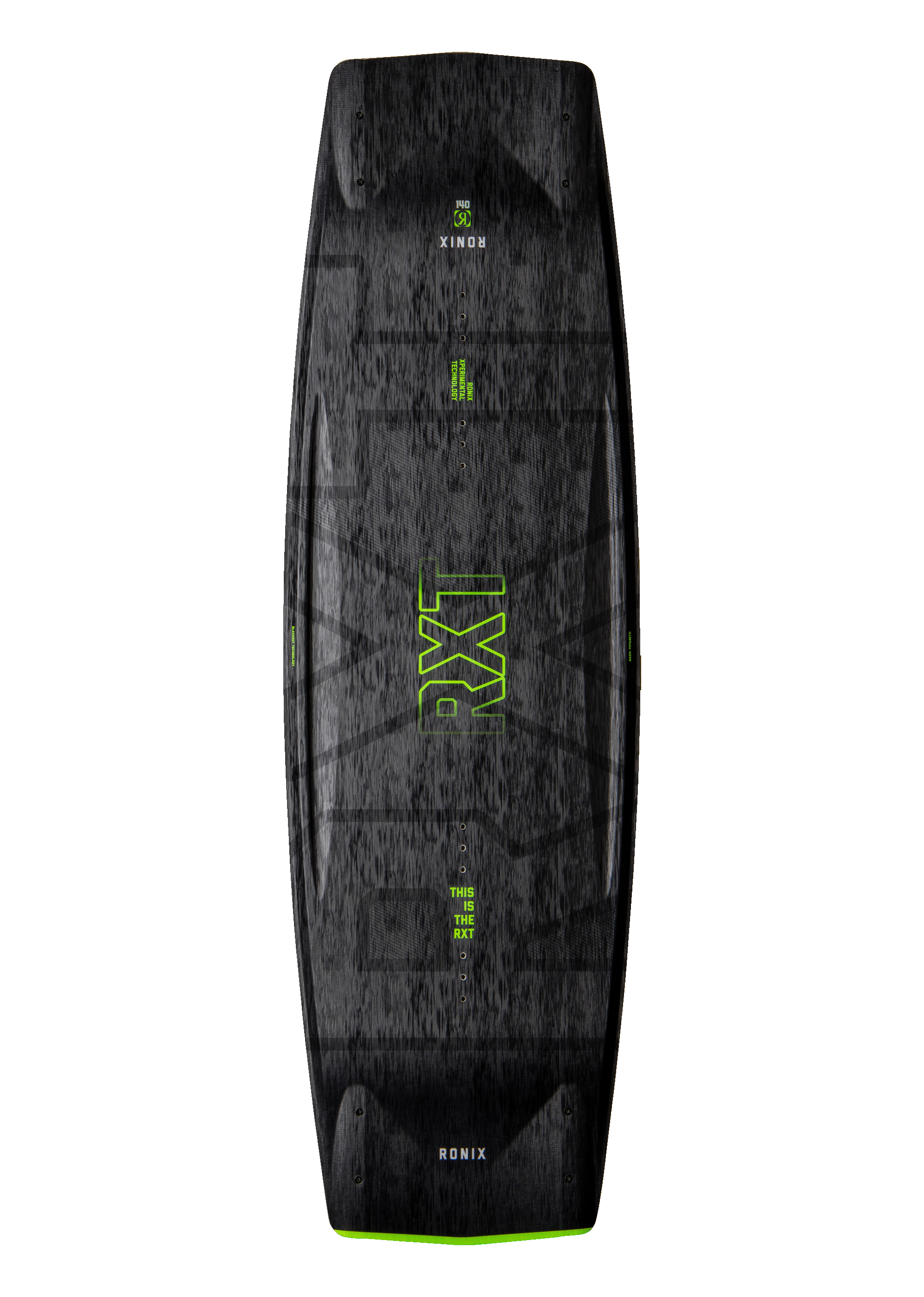 RONIX WAKEBOARDS 2024 - RXT BLACKOUT TECHNOLOGY BOAT BOARD - Black / GP Yellow