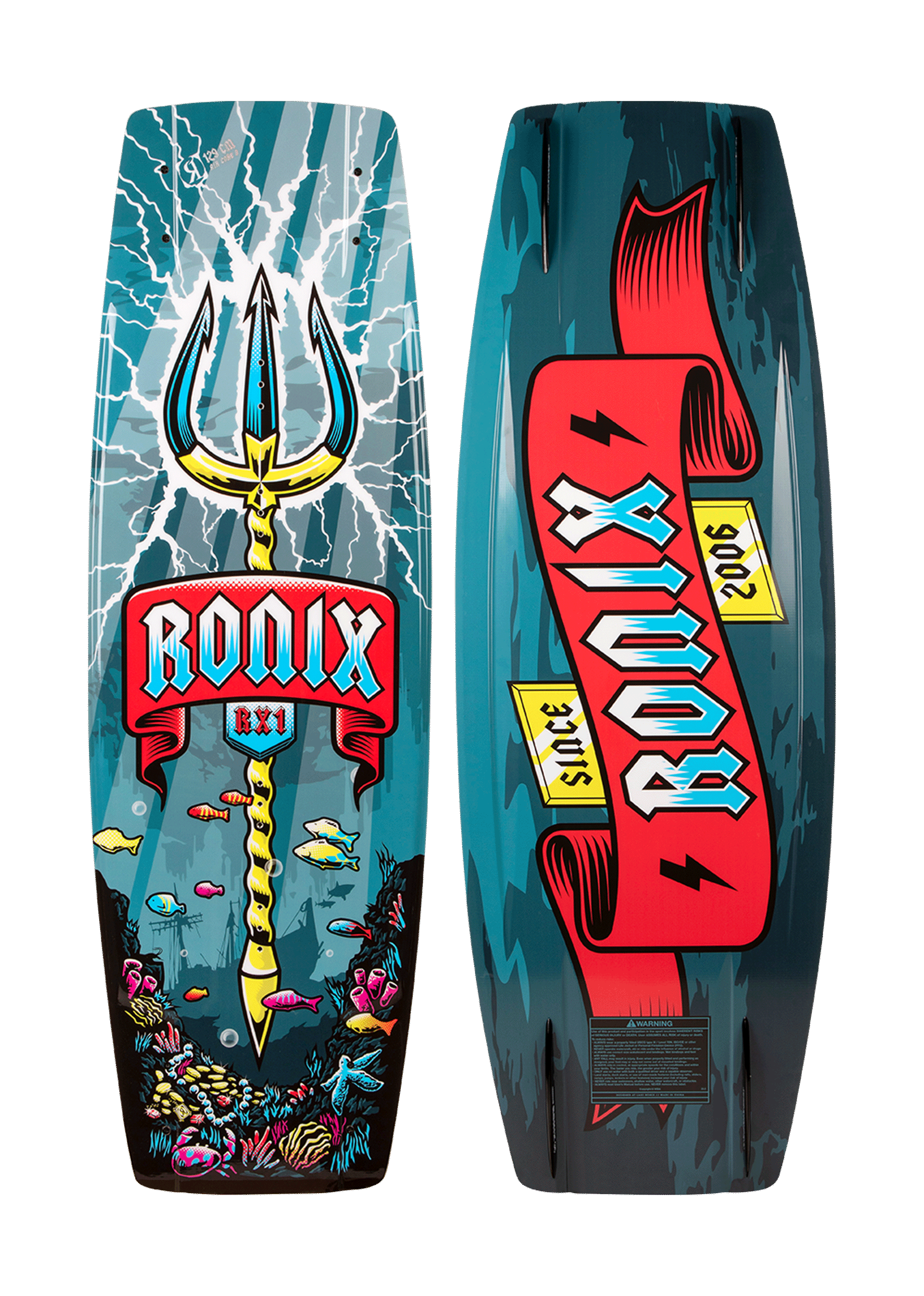 RONIX WAKEBOARDS 2026 - Boy's RX1 - Air Core 3 - Electric Trident