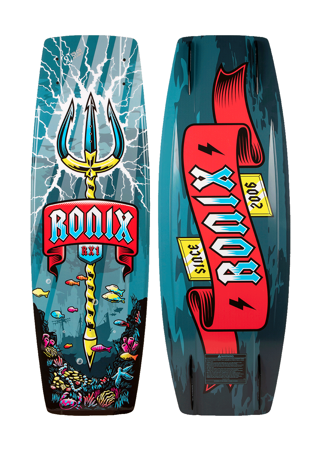 RONIX WAKEBOARDS 2025 - Boy's RX1 - Air Core 3 - Electric Trident