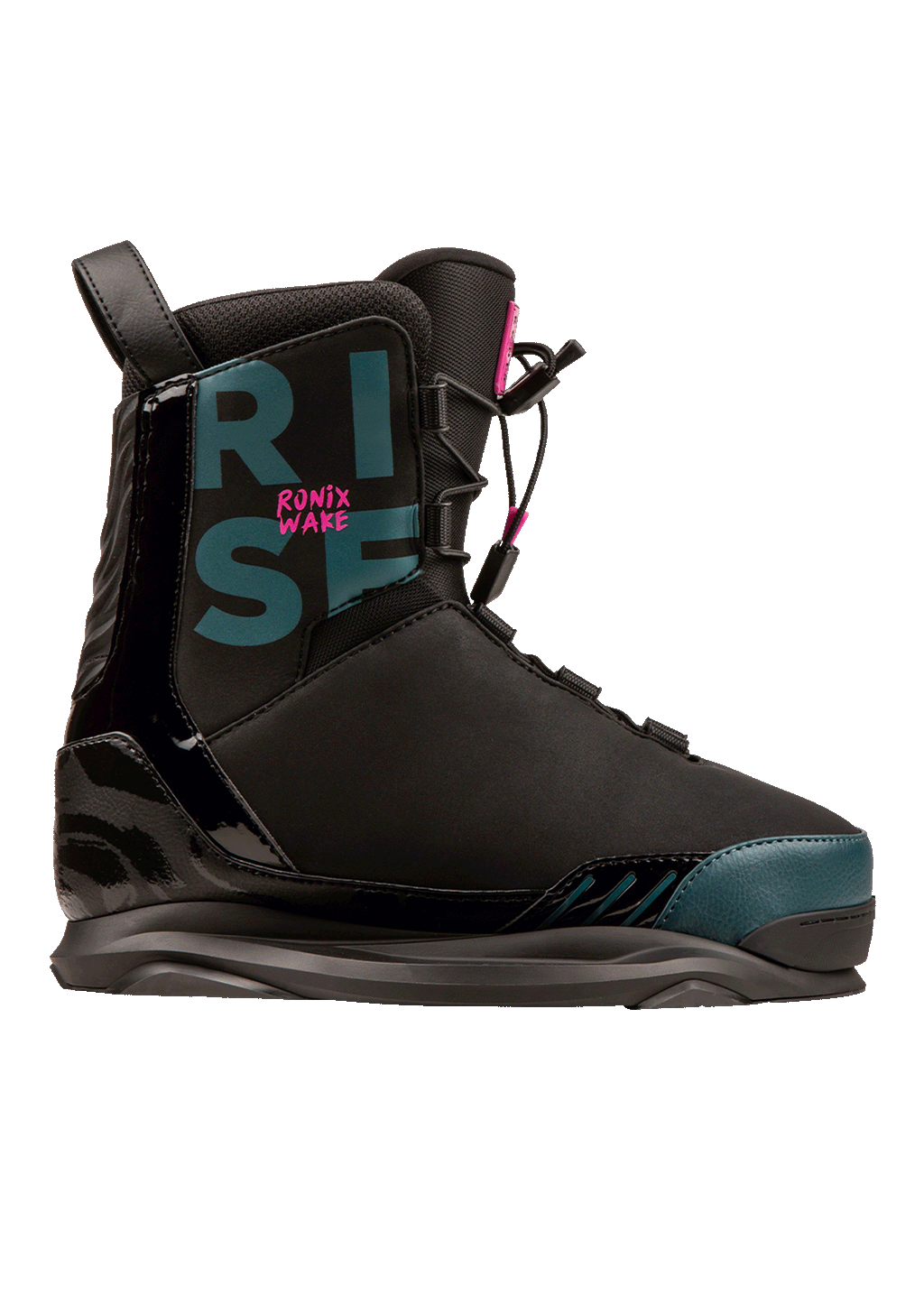 RONIX BOOTS 2025 - Rise - Intuition - Black / Teal / Pink