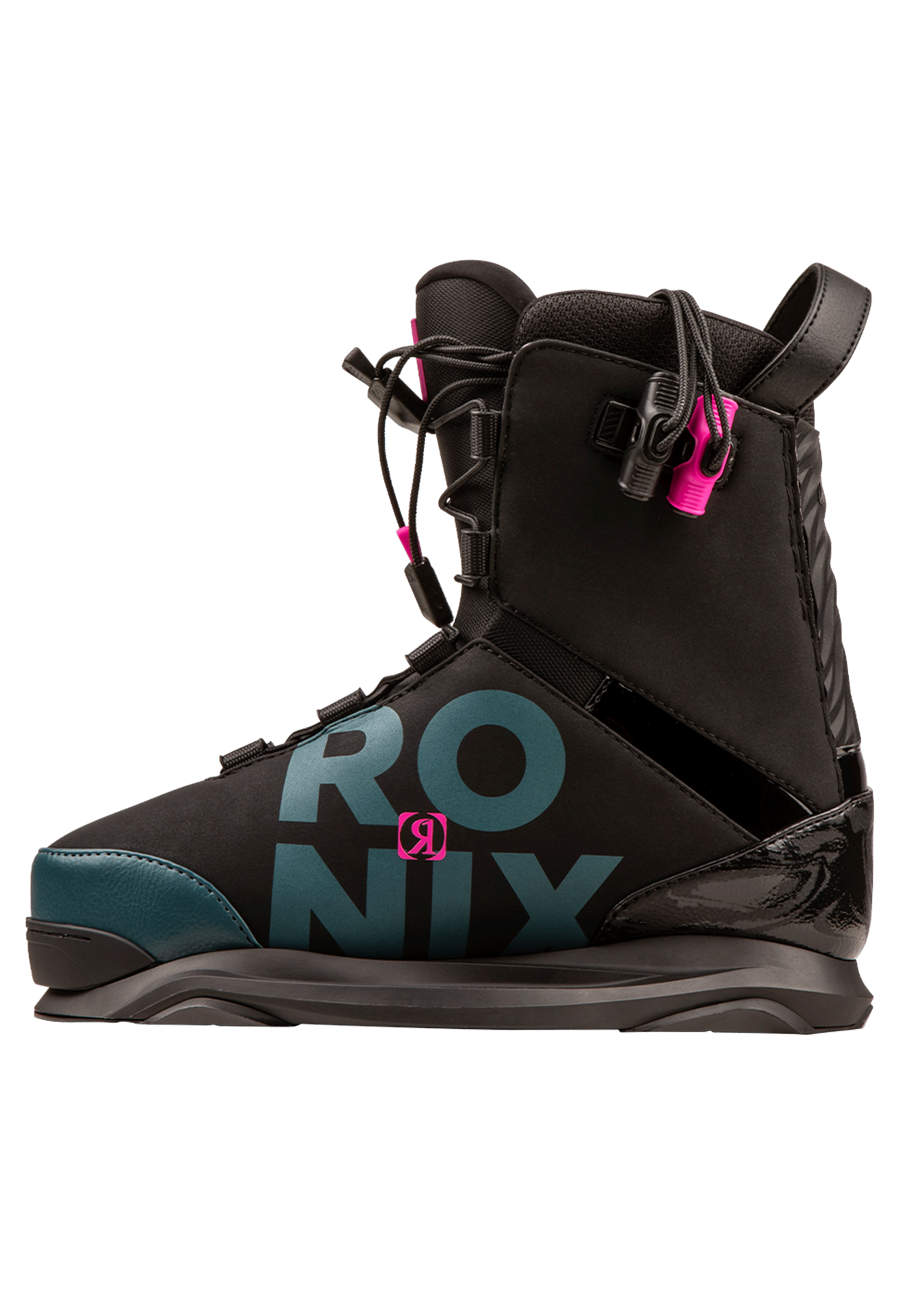 RONIX BOOTS 2025 - Rise - Intuition - Black / Teal / Pink