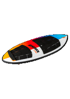 RONIX WAKESURF 2025 - Standard Core - Skimmer - Skyscape Blue / Red