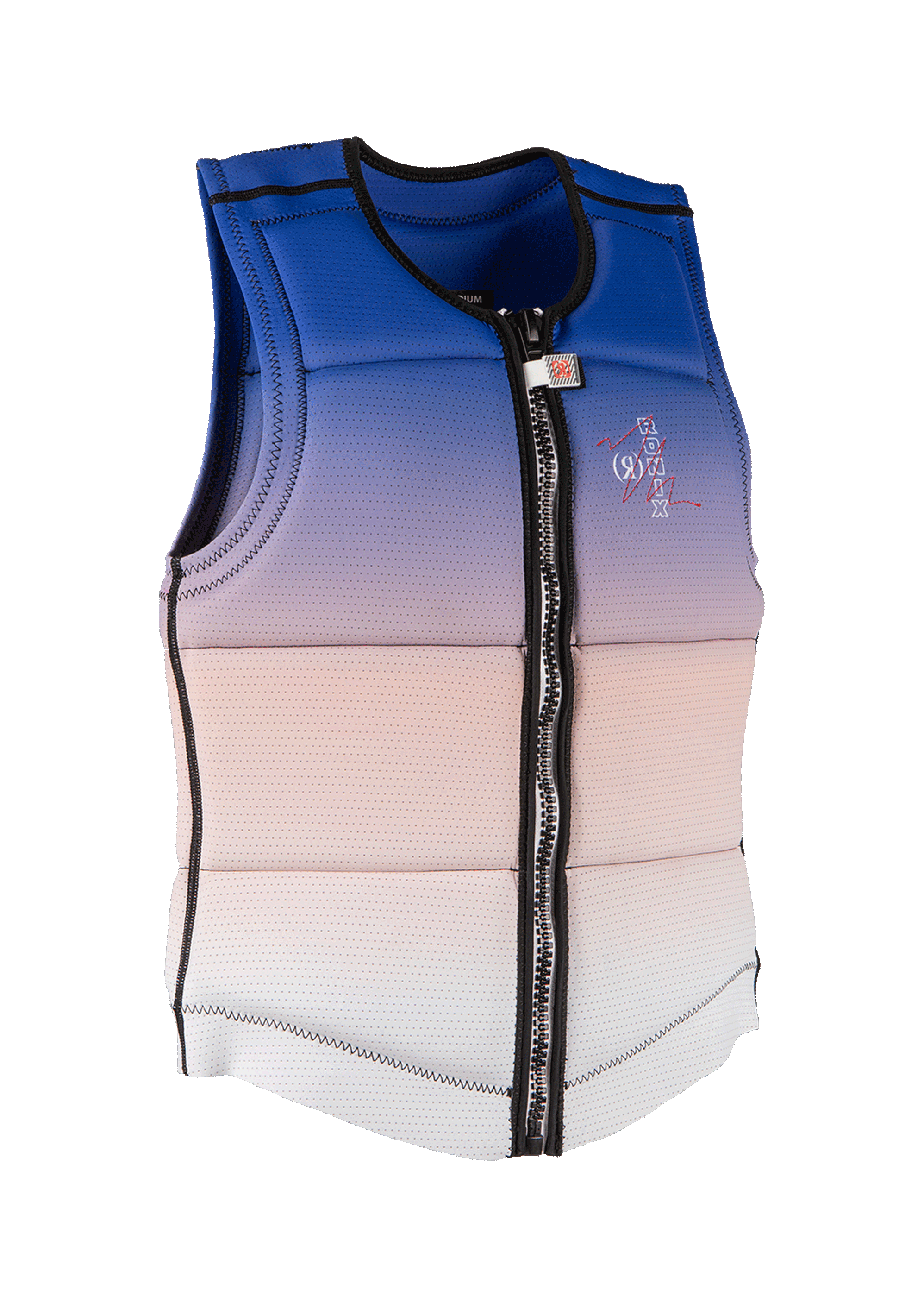 Ronix Coral - Women's CE Approved Impact Vest - White / Blue Fade