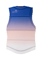 Ronix Coral - Women's CE Approved Impact Vest - White / Blue Fade