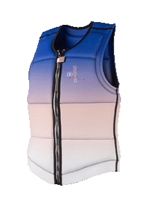 Ronix Coral - Women's CE Approved Impact Vest - White / Blue Fade
