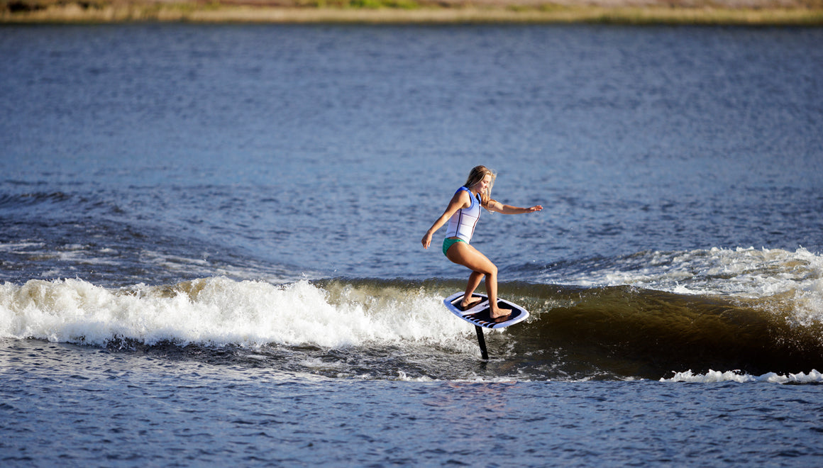 Ronix Coral - Women's CE Approved Impact Vest - White / Blue Fade