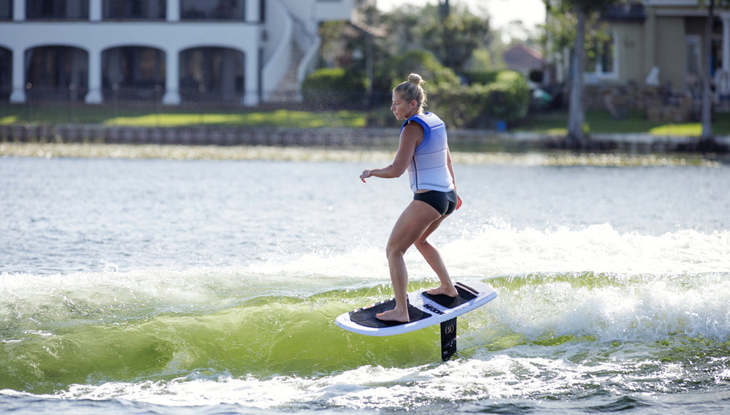 Ronix Coral - Women's CE Approved Impact Vest - White / Blue Fade