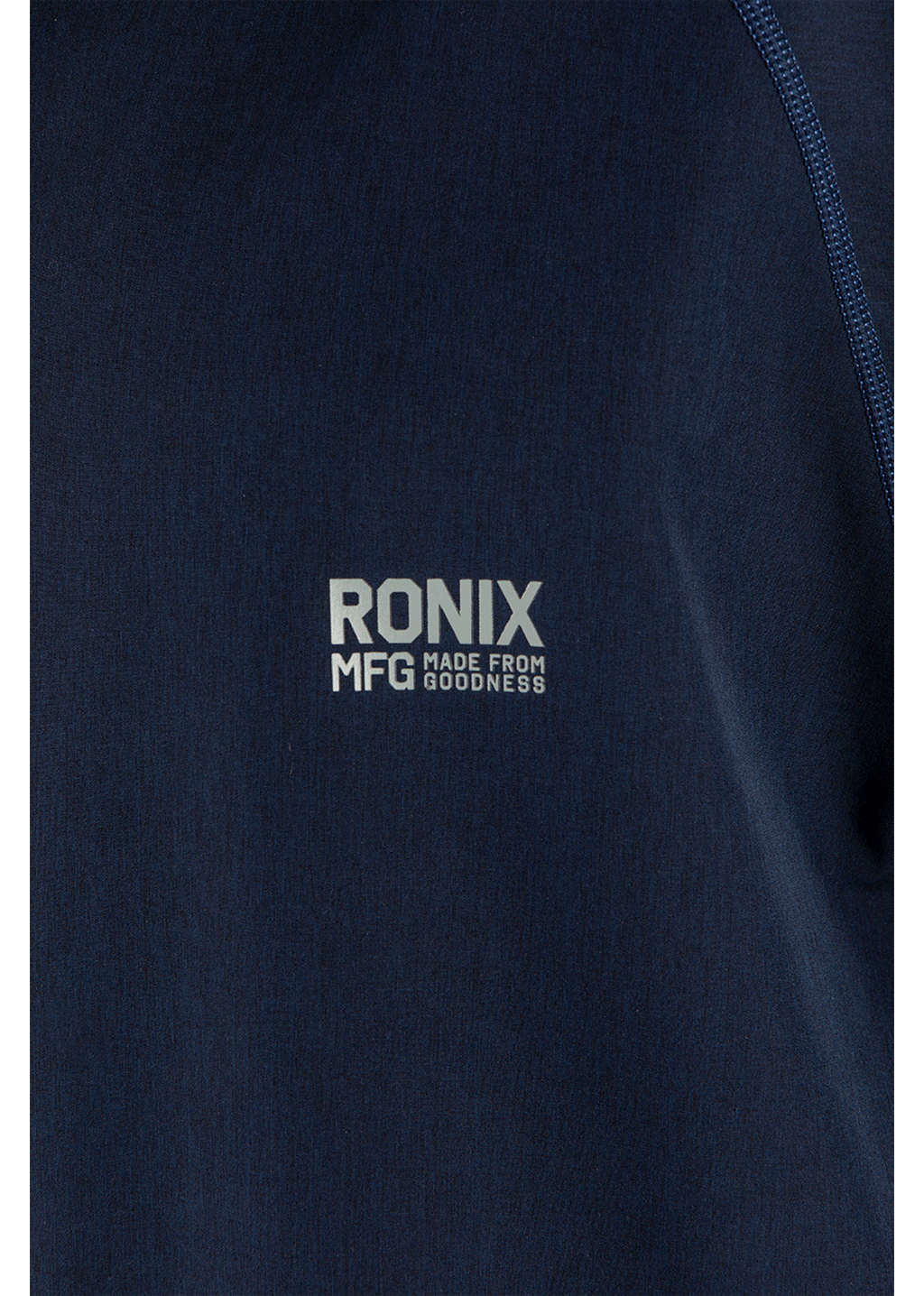 Ronix Head Honcho Poncho - Wet / Dry Zip Up - Navy Blue / Grey