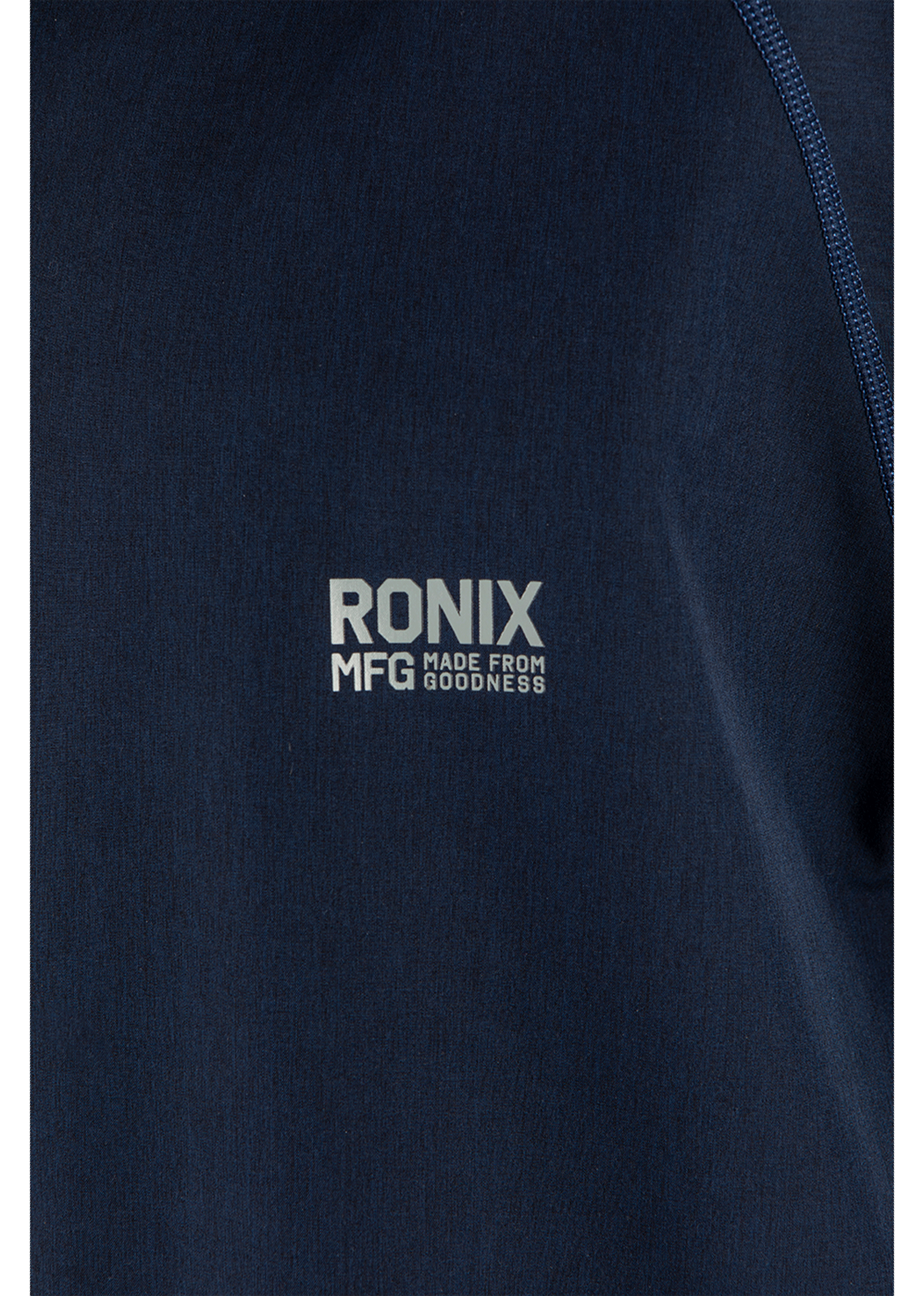 Ronix Head Honcho Poncho - Wet / Dry Zip Up - Navy Blue / Grey