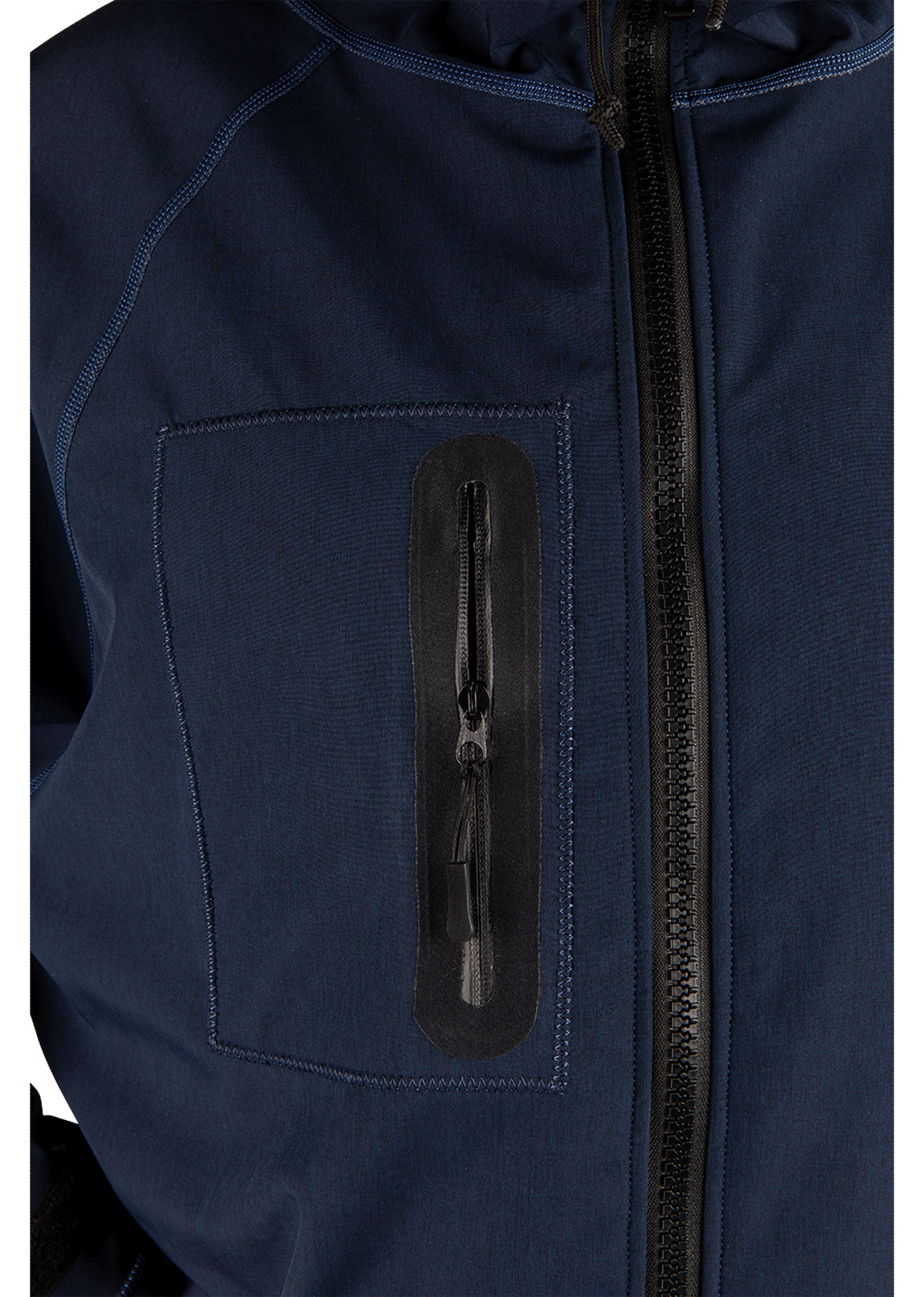 Ronix Head Honcho Poncho - Wet / Dry Zip Up - Navy Blue / Grey