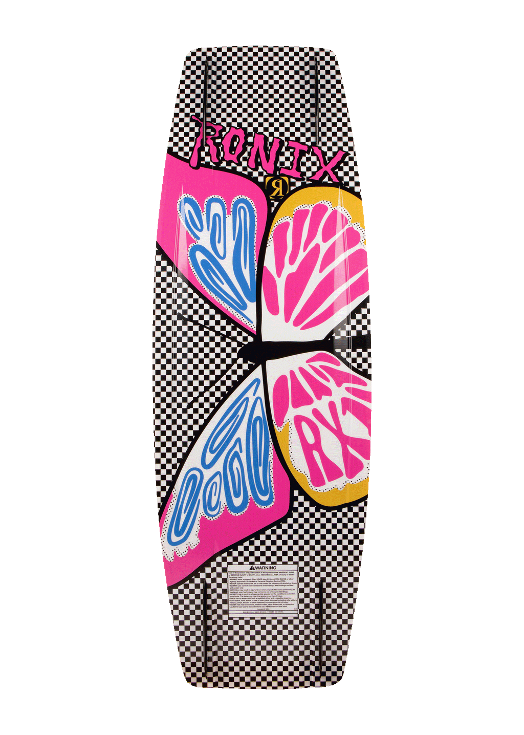 RONIX WAKEBOARDS 2025 - Girl's RX1 - Air Core 3 - Checkered Butterfly