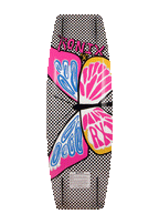 RONIX WAKEBOARDS 2025 - Girl's RX1 - Air Core 3 - Checkered Butterfly