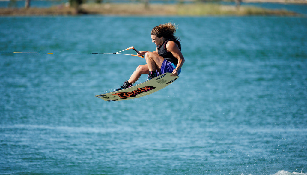 RONIX WAKEBOARDS 2025 - Quarter 'Til Midnight SF - Skate Black / Coral