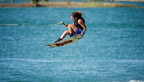 RONIX WAKEBOARDS 2025 - Quarter 'Til Midnight SF - Skate Black / Coral