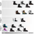 RONIX BOOTS 2025 - Kinetik Project EXP - Intuition - White /  Black