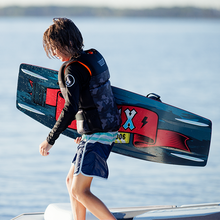 Load image into Gallery viewer, RONIX WAKEBOARDS 2025 - Boy&#39;s RX1 - Air Core 3 - Electric Trident
