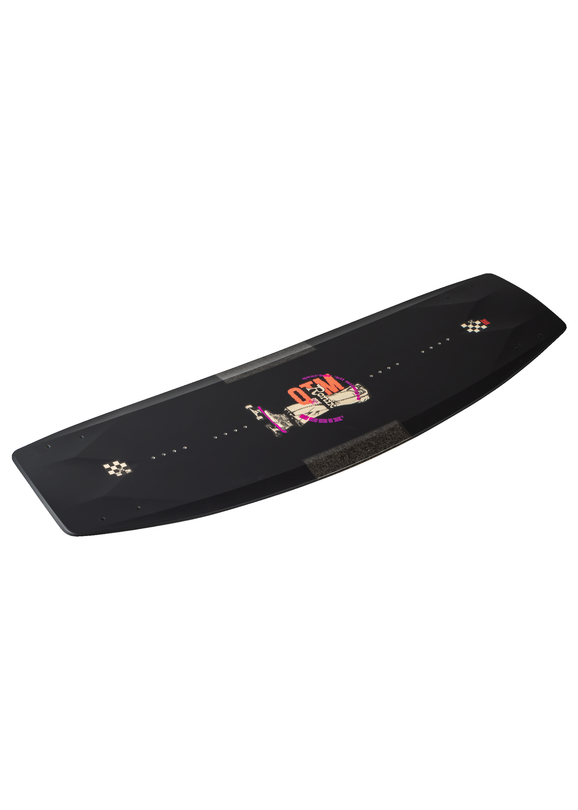 RONIX WAKEBOARDS 2025 - Quarter 'Til Midnight SF - Skate Black / Coral