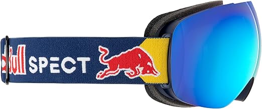 RedBull Spect Eyewear Snow Goggle BENT-03BL3 / Smoke Lens with Bule Mirror