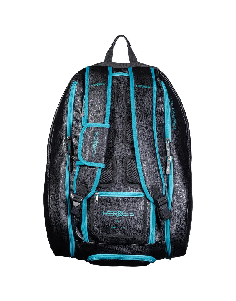 HEROES - PADEL BAG - THUNDER FUTURA - BLACK / TIFFANY