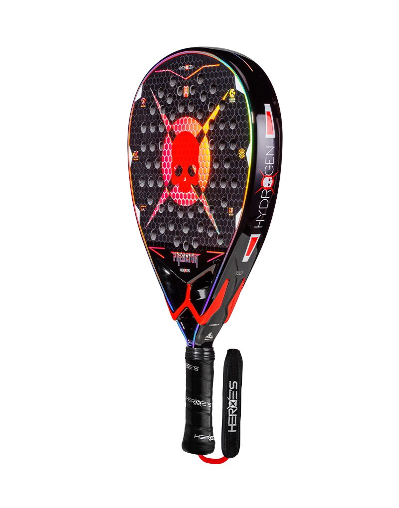 HEROES - PADEL RACKET - PREDATOR LTD HYDROGEN (rossa)
