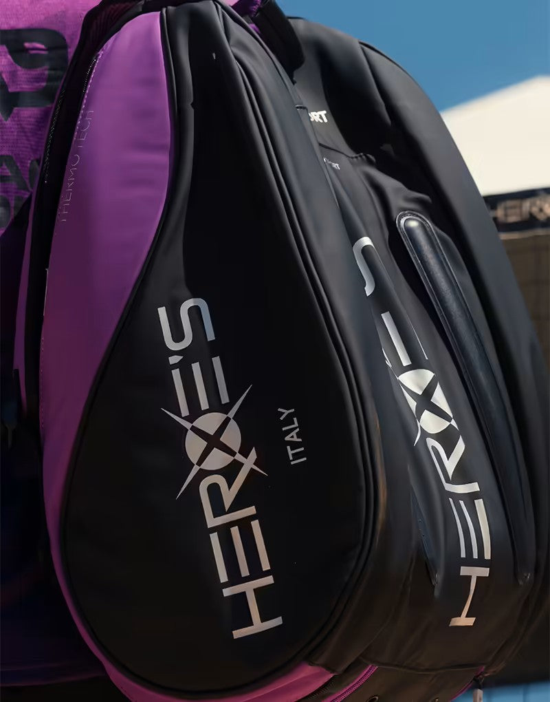 HEROES - PADEL BAG - THUNDER REBEL PADEL BAG - Black - Purple
