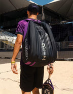 HEROES - PADEL BAG - THUNDER REBEL PADEL BAG - Black - Purple