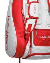 Load image into Gallery viewer, HEROES - PADEL BAG - THUNDER STARLIGHT BAG - White - Red
