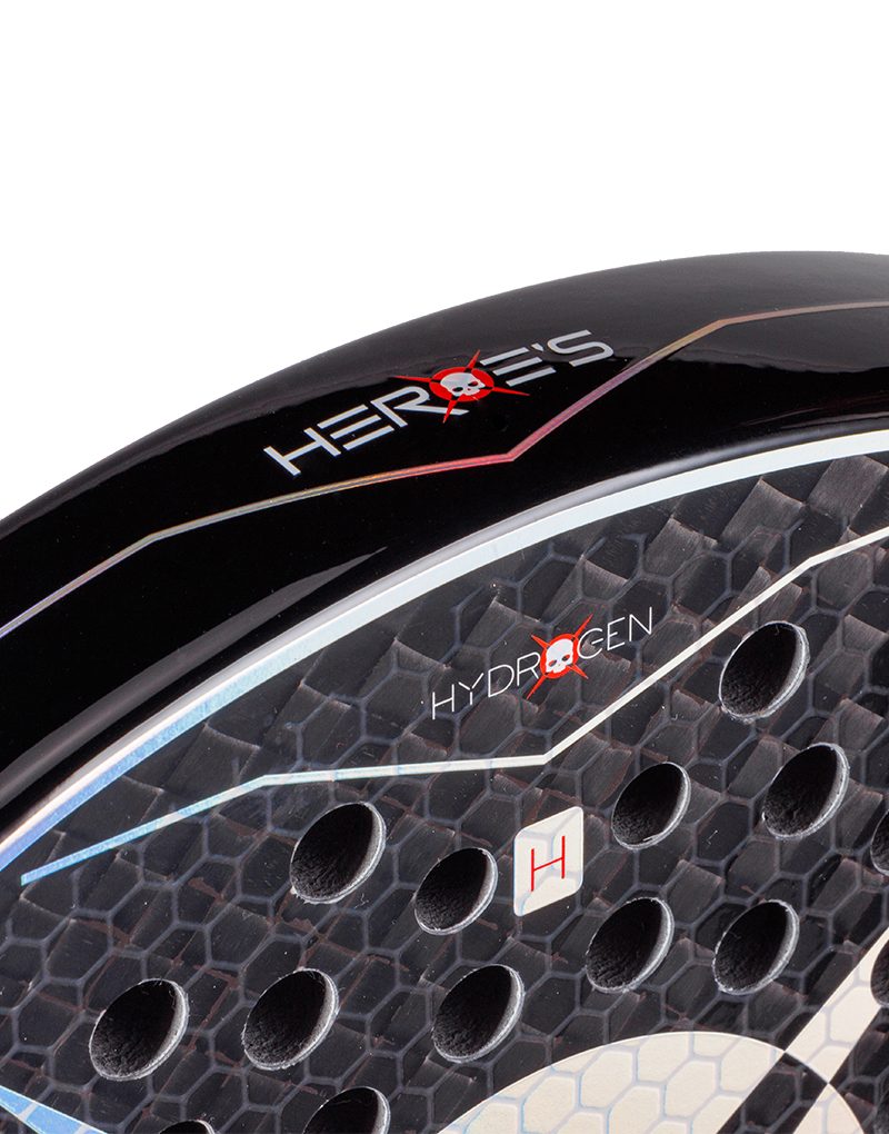 Heroe's Racchetta Padel Predator Azteca 2026 – Carbonio 12k E Telaio 100% Carbonio, Bilanciamento Medio, Peso 360 G