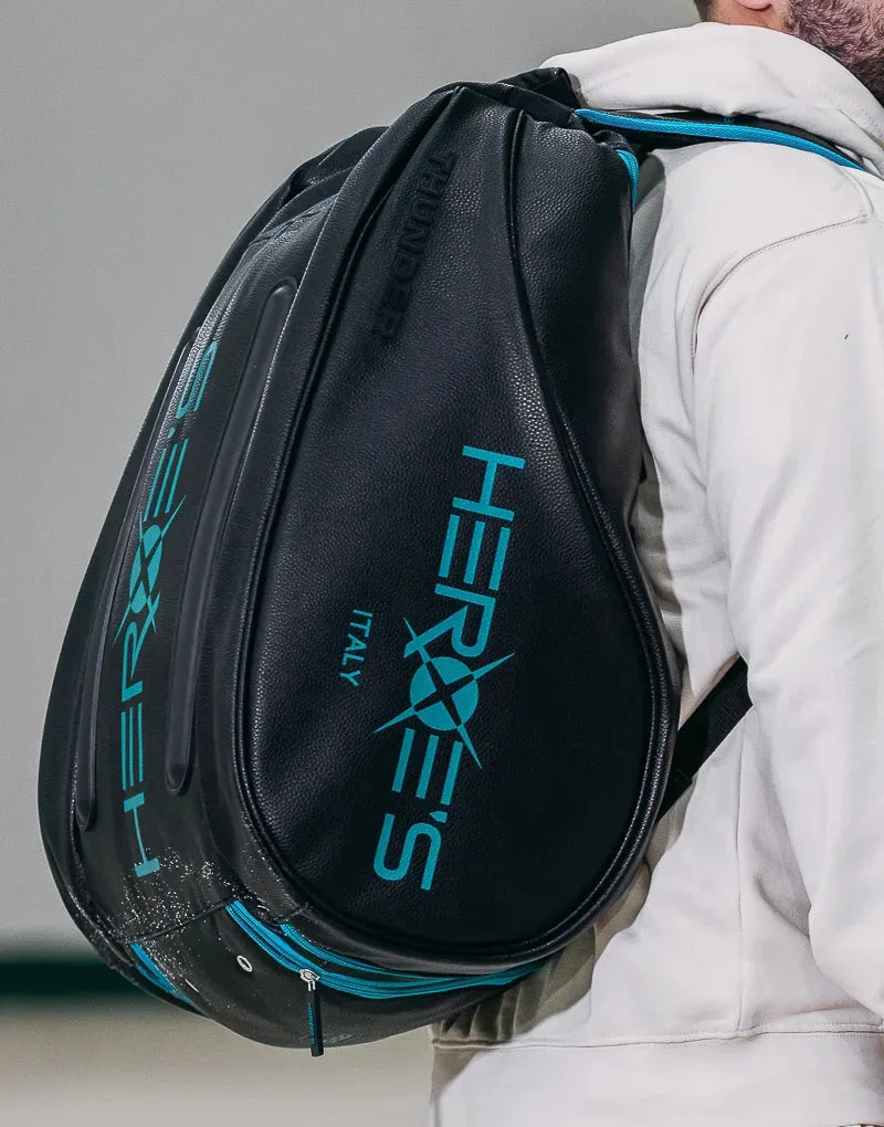 HEROES - PADEL BAG - THUNDER FUTURA - BLACK / TIFFANY