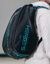 Load image into Gallery viewer, HEROES - PADEL BAG - THUNDER FUTURA - BLACK / TIFFANY
