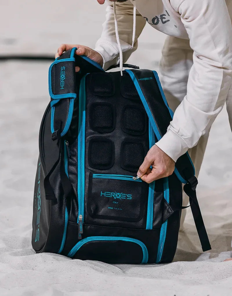 HEROES - PADEL BAG - THUNDER FUTURA - BLACK / TIFFANY