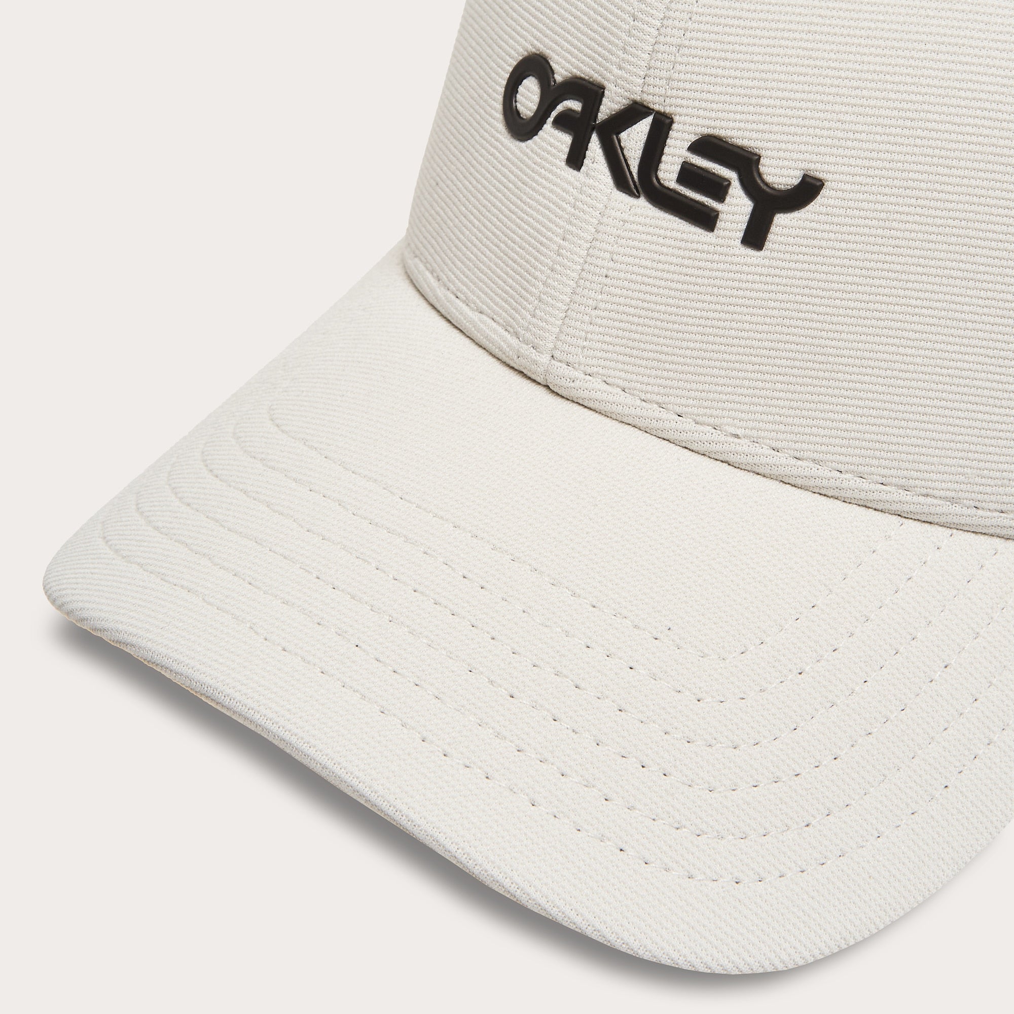 Oakley 6 Panel Stretch Metallic Hat (Mist/Black)
