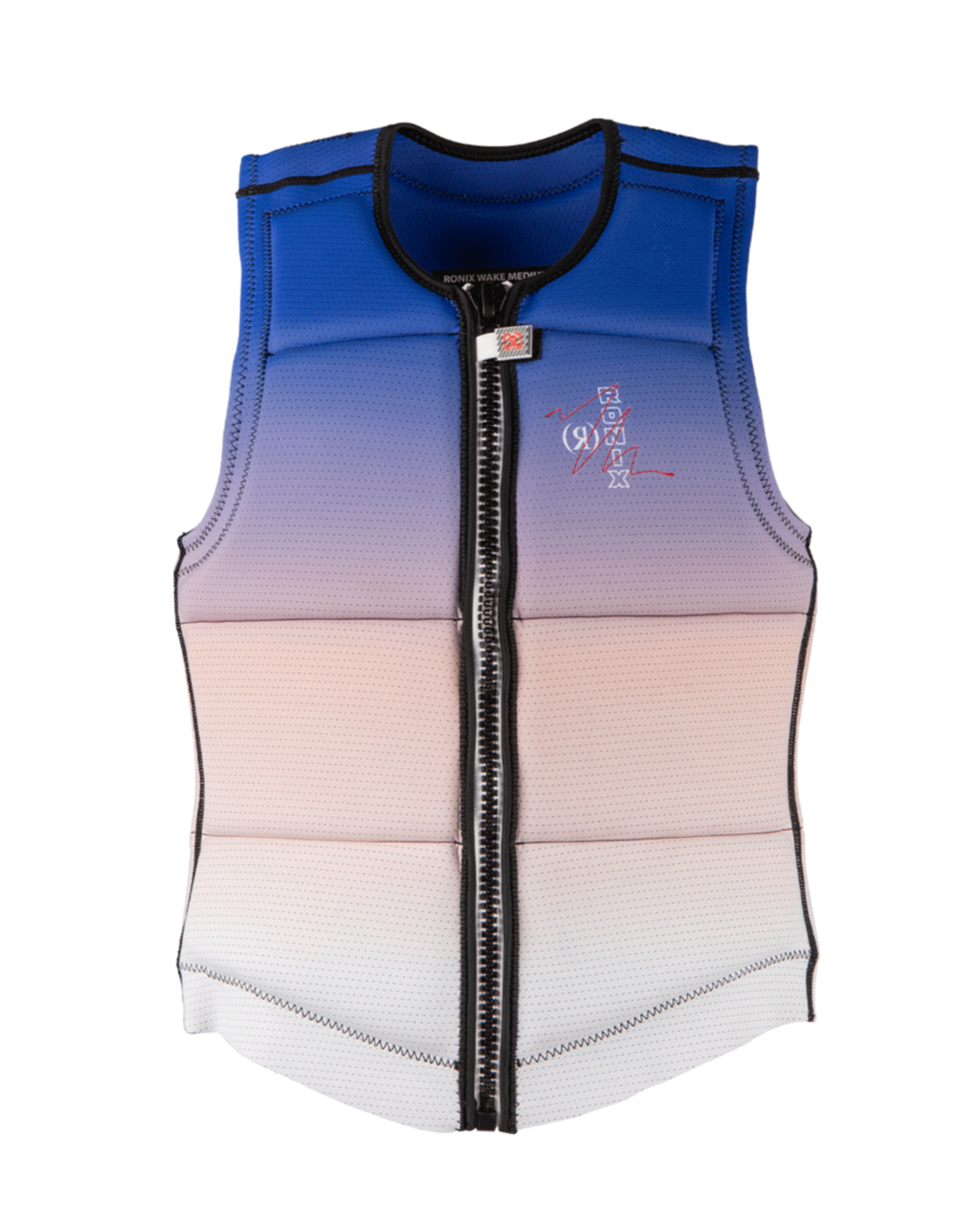 Ronix Coral - Women's CE Approved Impact Vest - White / Blue Fade