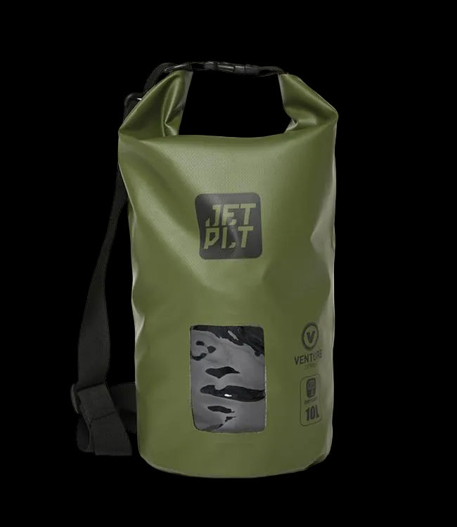 Jetpilot Venture 10l drysafe backpack - Black/Grey/Sage
