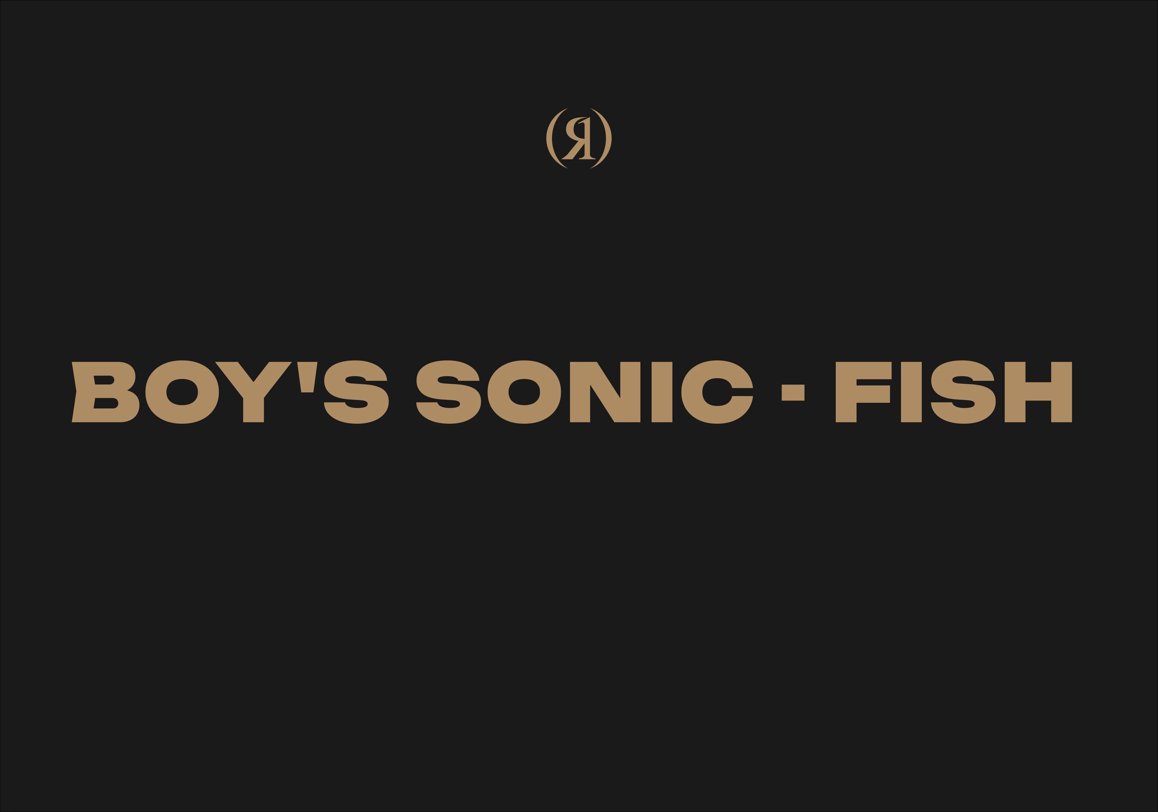 RONIX WAKESURF 2026 - Boy's Sonic - Fish - Sunset Splash