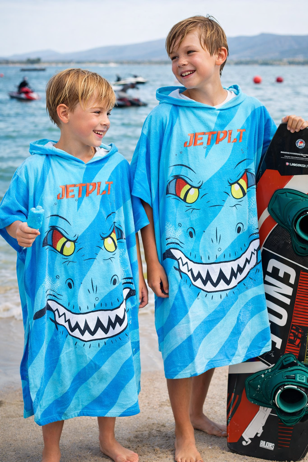 Jetpilot Youth towel - Blue