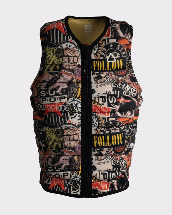 FOLLOW PRIMARY HEIGHTS IMPACT VEST - GRUNGE