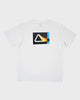 FOLLOW GLITCH TEE - WHITE