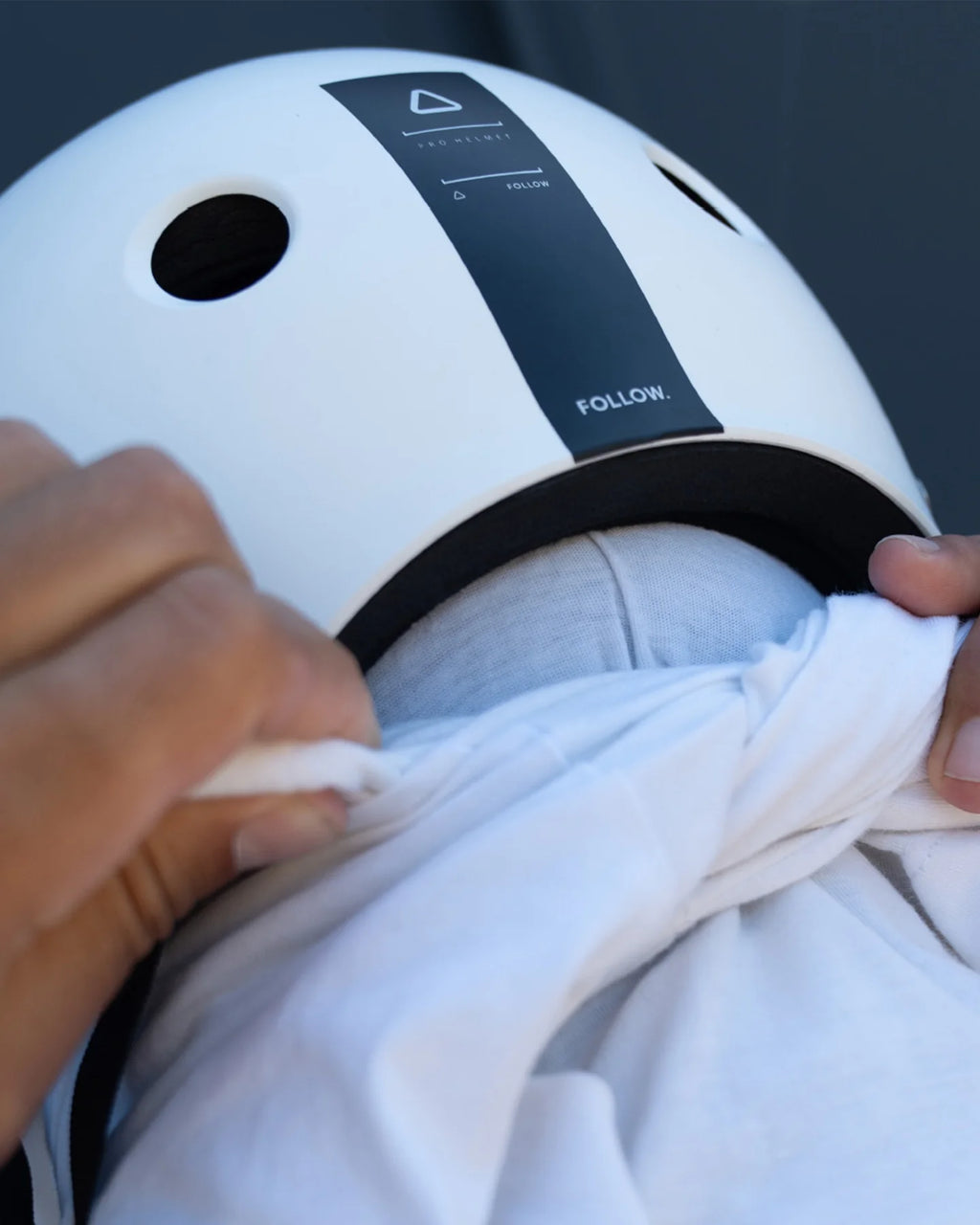FOLLOW PRO HELMET - WHITE