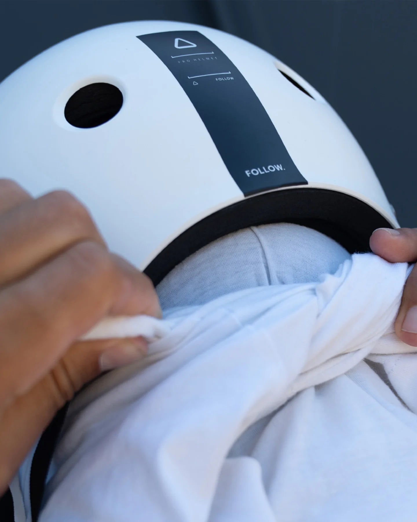 FOLLOW PRO HELMET - WHITE
