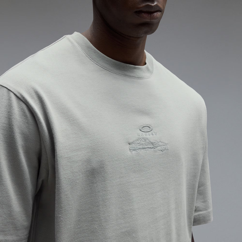 Oakley T-Shirt Mtn Ridge Embroidered Tee (Cement)