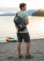 Jetpilot Venture 10l drysafe backpack - Black/Grey/Sage