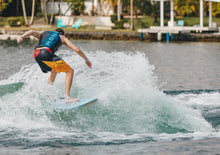 Load image into Gallery viewer, RONIX WAKESURF 2026 - Aloha Longboard - Marsh 'Mellow' - Mist / Bamboo
