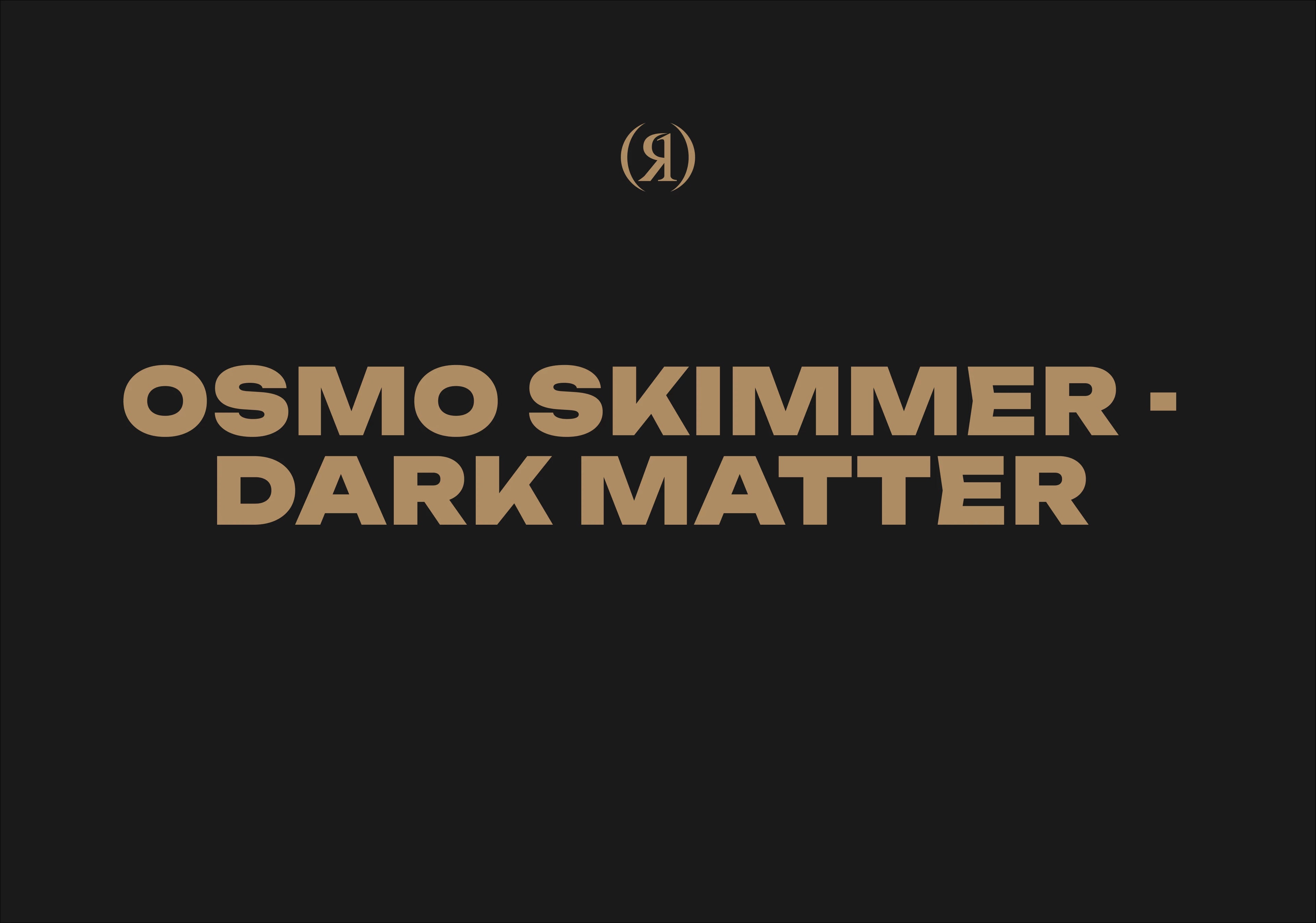 RONIX WAKESURF 2026 - Osmo Skimmer - Dark Matter - Digital Frequency