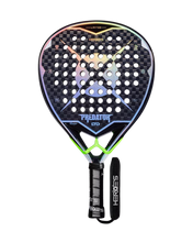 Load image into Gallery viewer, Heroes Padel Predator LTD 2025 padel racket – premium padel tennis racket in neon green and black with diamond shape and carbon frame.
