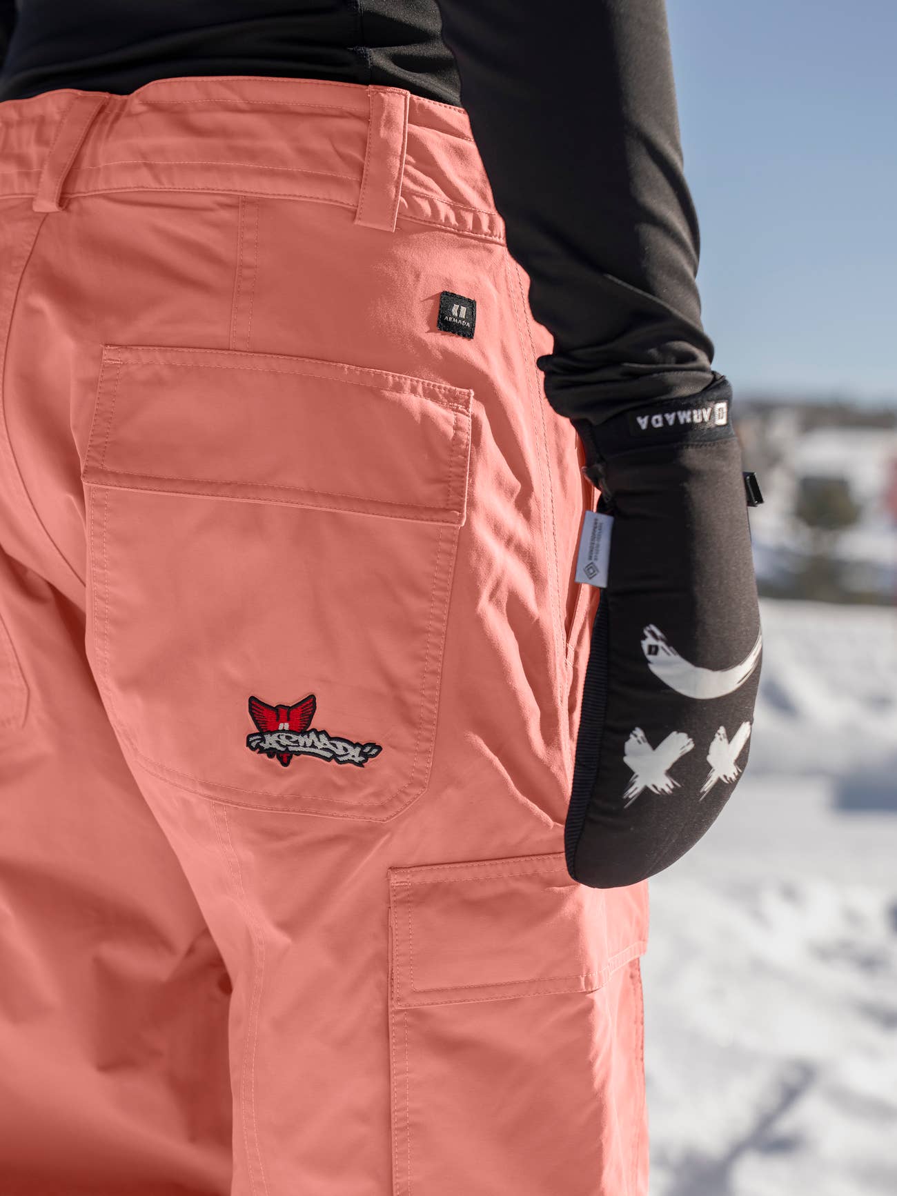 ARMADA _ TEAM ISSUE 2L INSULATED CARGO PANT - Faded Rose