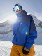 ARMADA _ ANSEL 2L SHELL JACKET - Dazzler-Navy-Golden